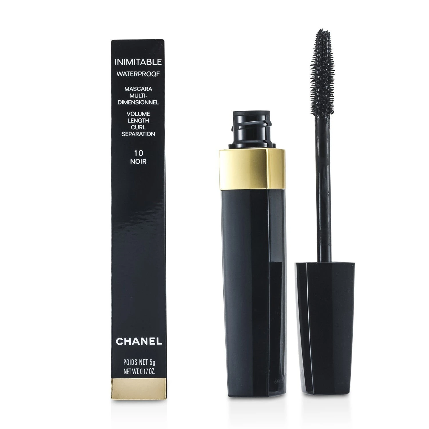 Chanel Inimitable Waterproof Multi Dimensional Mascara - # 10 Noir 5g/0.17oz 3 Chanel Inimitable Waterproof Multi Dimensional Mascara - # 10 Noir 5g/0.17oz