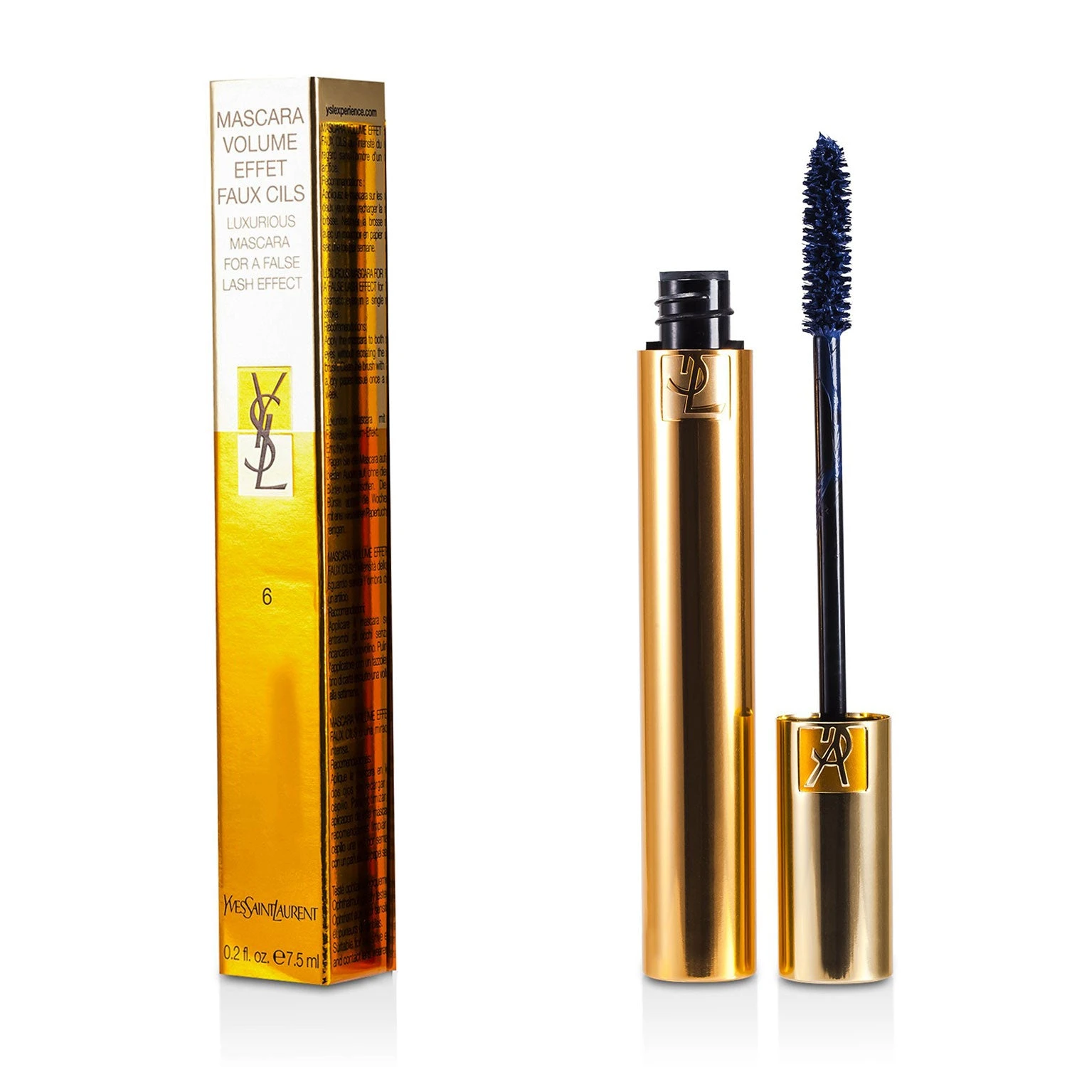 Yves Saint Laurent Mascara Volume Effet Faux Cils (Luxurious Mascara) - # 04 Fascinating Violet 7.5ml/0.25oz 4 Yves Saint Laurent Mascara Volume Effet Faux Cils (Luxurious Mascara) - # 04 Fascinating Violet 7.5ml/0.25oz - Image 2
