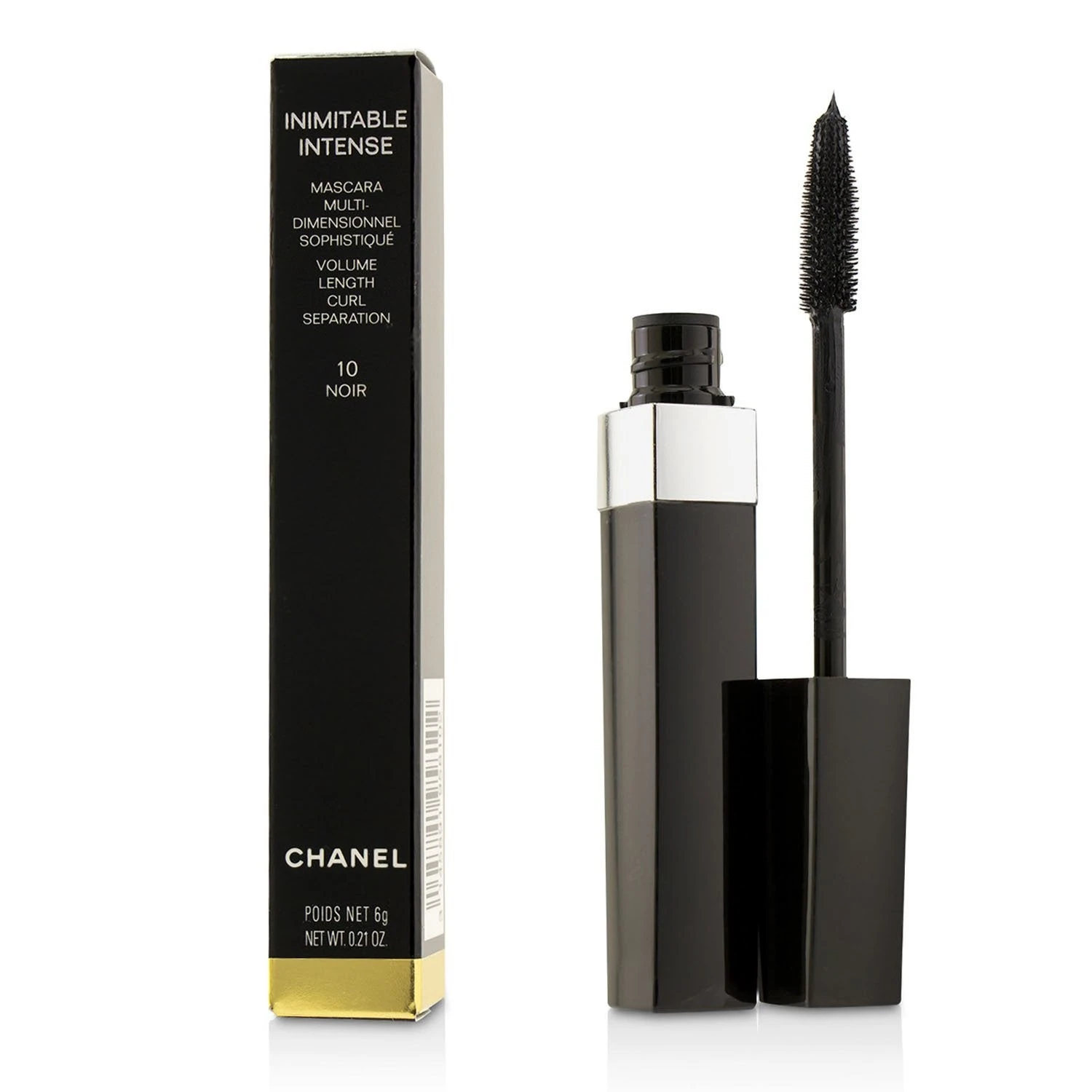 Chanel Inimitable Intense Mascara - # 10 Noir 6g/0.21oz 3 Chanel Inimitable Intense Mascara - # 10 Noir 6g/0.21oz