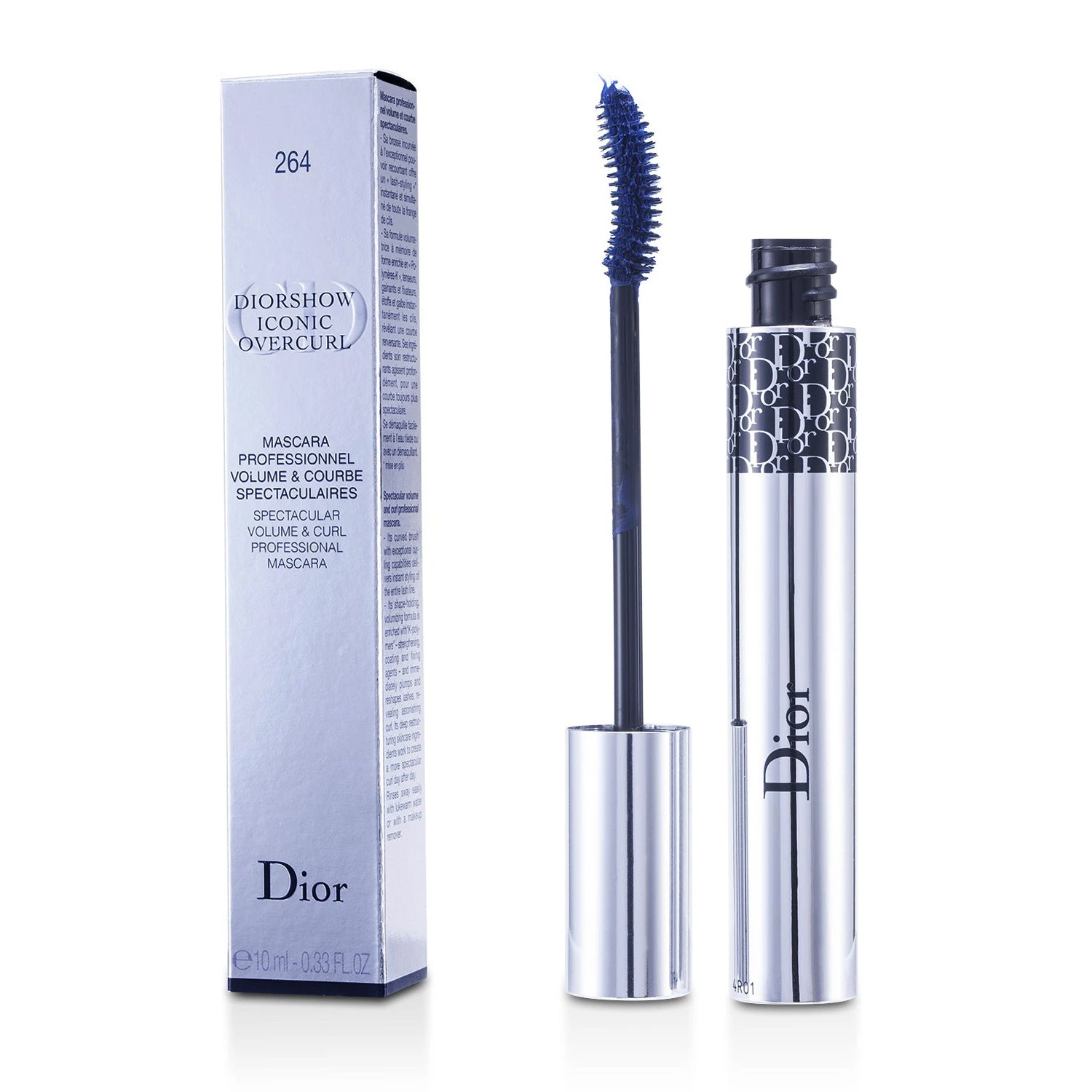 Christian Dior Diorshow Iconic Overcurl Mascara - # 264 Over Blue 10ml/0.33oz 3 Christian Dior Diorshow Iconic Overcurl Mascara - # 264 Over Blue 10ml/0.33oz