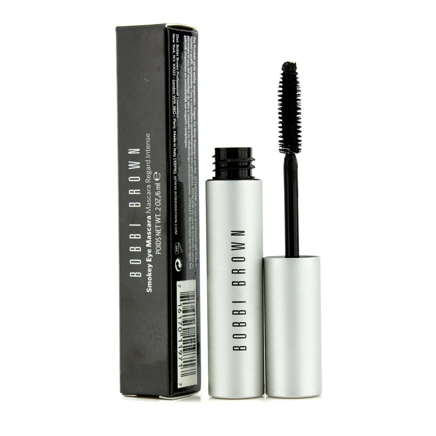 Bobbi Brown Smokey Eye Mascara - # 01 Black 6ml/0.2oz 3 Bobbi Brown Smokey Eye Mascara - # 01 Black 6ml/0.2oz