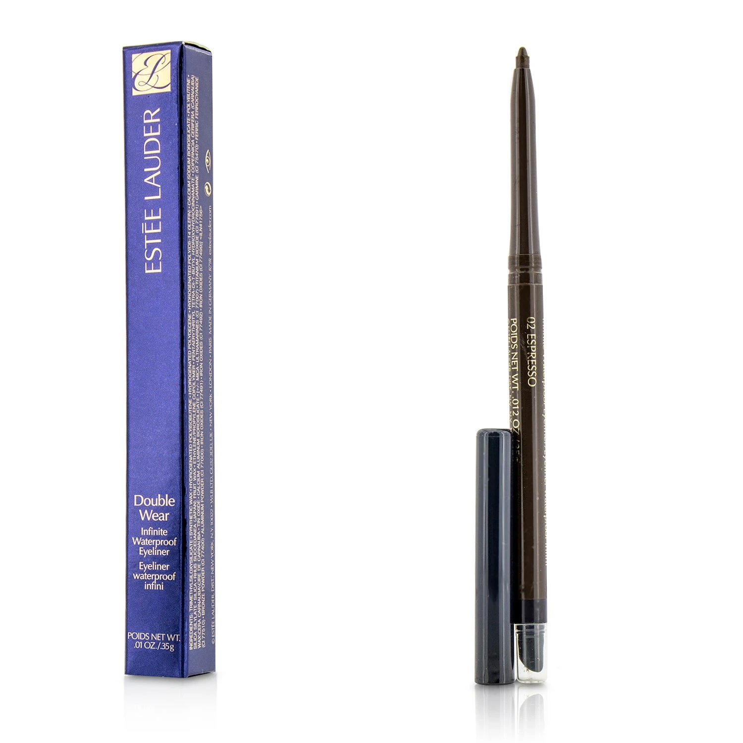 Estee Lauder Double Wear Infinite Waterproof Eyeliner - # 04 Indigo 0.35g/0.012oz 7 Estee Lauder Double Wear Infinite Waterproof Eyeliner - # 04 Indigo 0.35g/0.012oz - Image 5