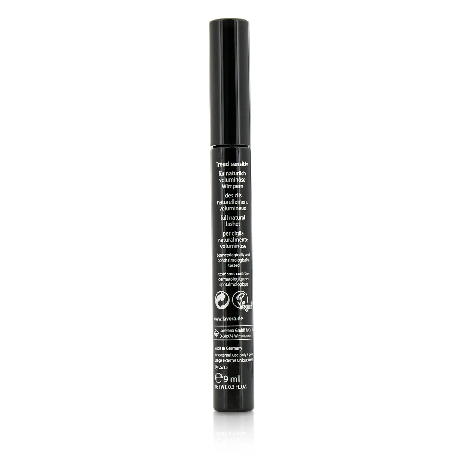 Lavera Volume Mascara - # 01 Black 9ml/0.3oz 7 Lavera Volume Mascara - # 01 Black 9ml/0.3oz - Image 5