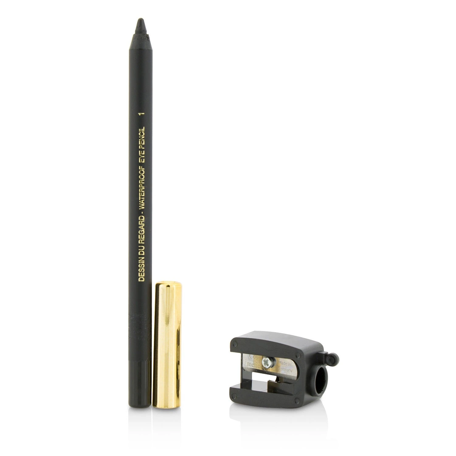 Yves Saint Laurent Dessin Du Regard Waterproof High Impact Color Eye Pencil - # 1 Noir Effronte 1.2g/0.04oz 4 Yves Saint Laurent Dessin Du Regard Waterproof High Impact Color Eye Pencil - # 1 Noir Effronte 1.2g/0.04oz - Image 2