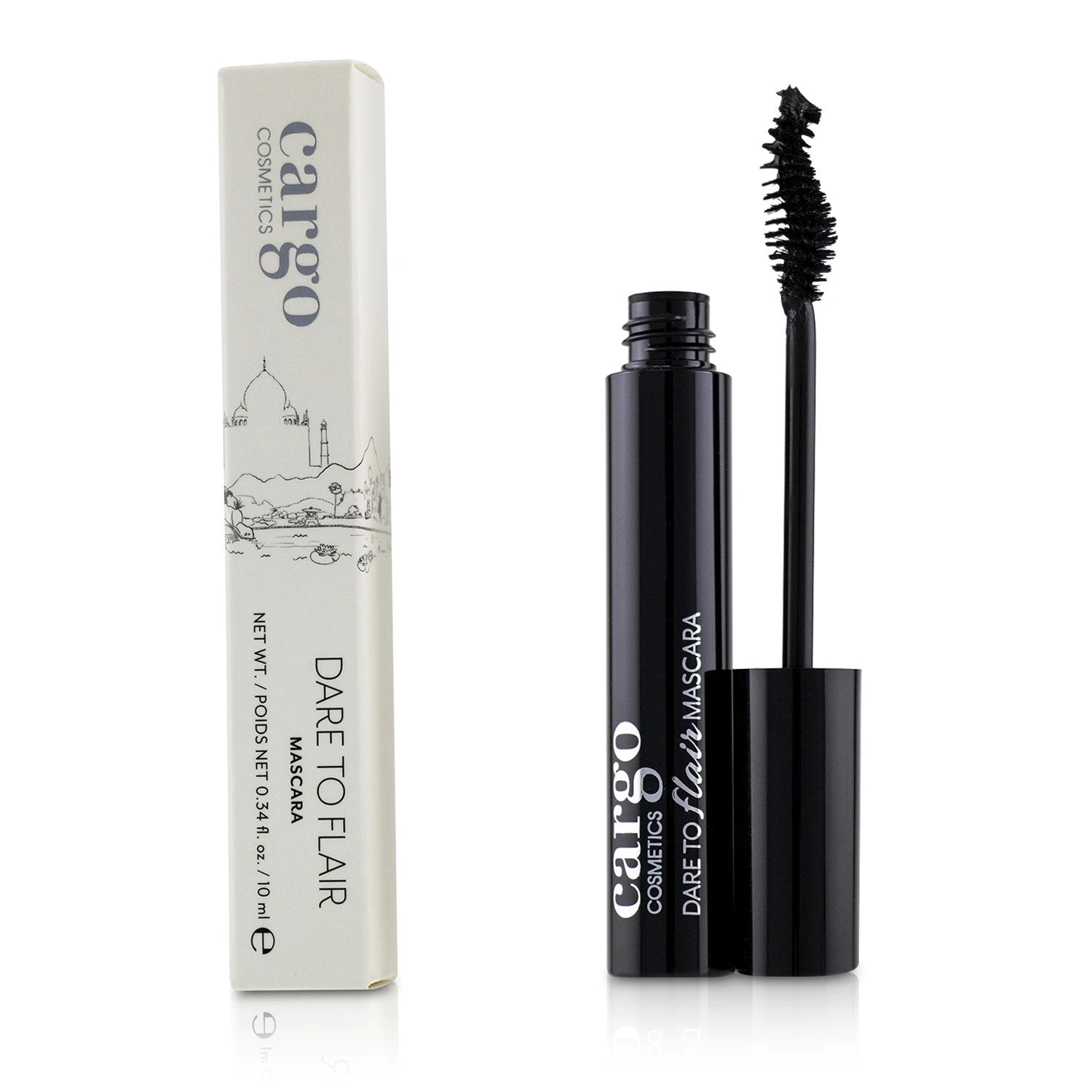 Cargo Dare To Flair Mascara - # Black (Unboxed) 10ml/0.34oz 4 Cargo Dare To Flair Mascara - # Black (Unboxed) 10ml/0.34oz - Image 2