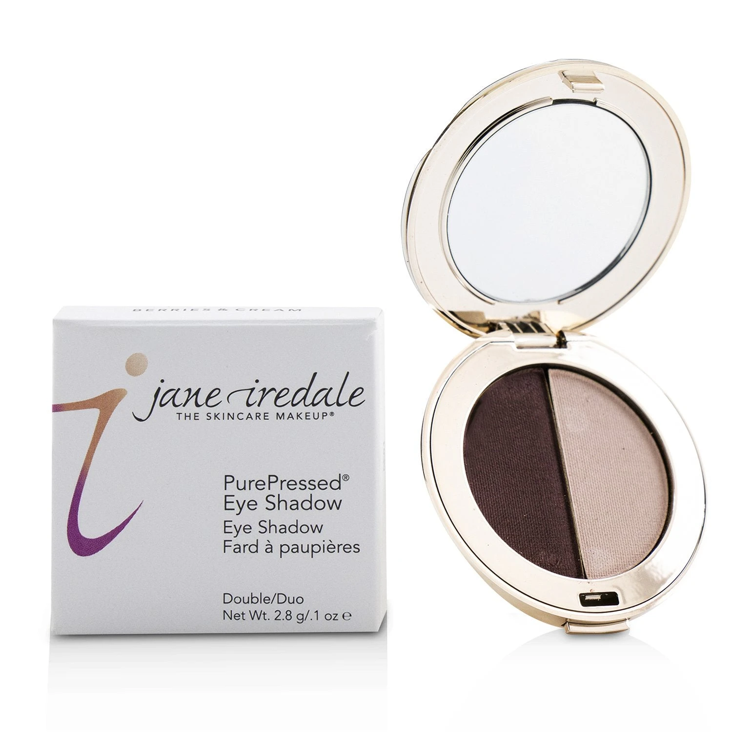 Jane Iredale PurePressed Duo Eye Shadow - Hush/Smokey Grey 2.8g/0.1oz 12 Jane Iredale PurePressed Duo Eye Shadow - Hush/Smokey Grey 2.8g/0.1oz - Image 10