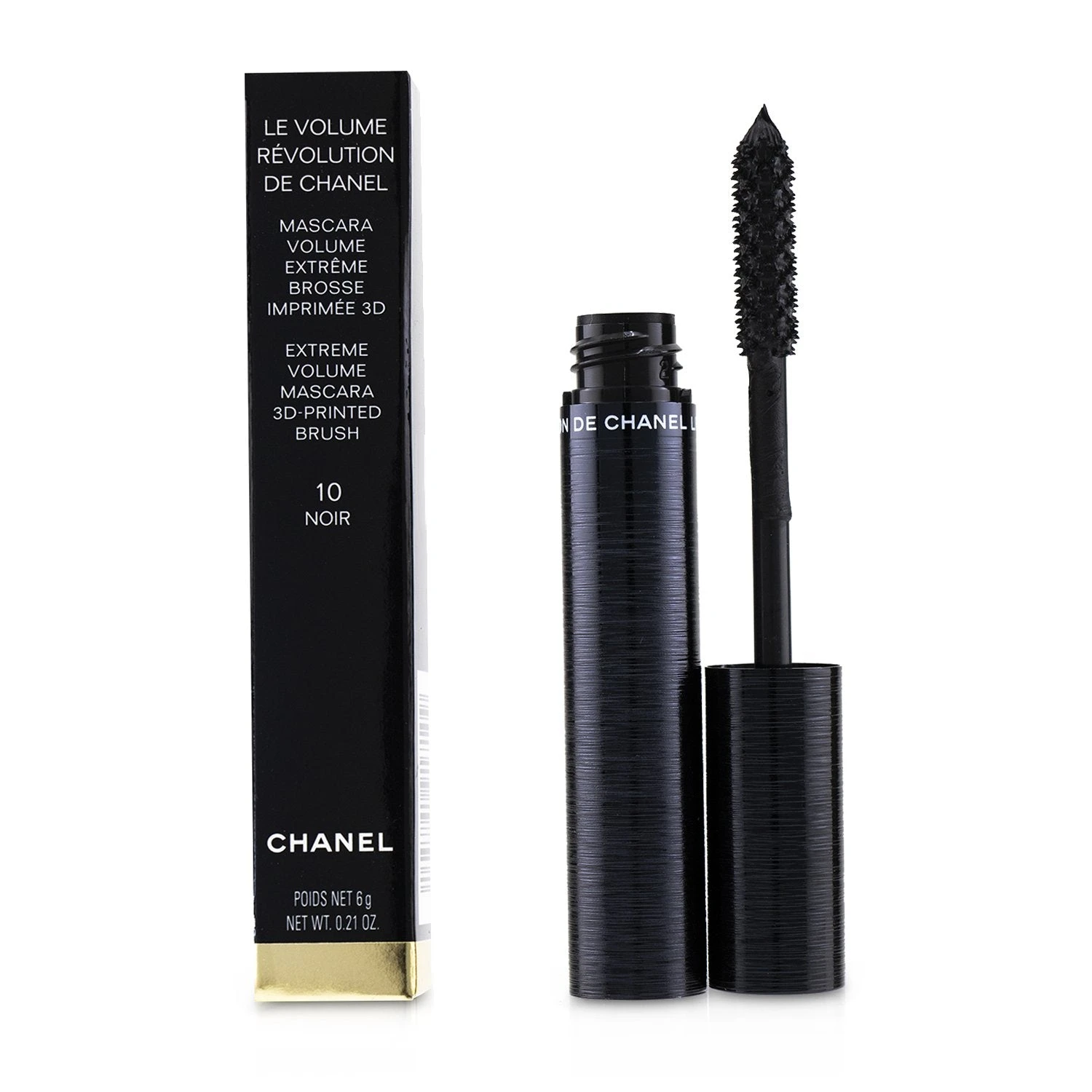 Chanel Le Volume Revolution De Chanel Mascara - # 10 Noir 6g/0.21oz 4 Chanel Le Volume Revolution De Chanel Mascara - # 10 Noir 6g/0.21oz - Image 2
