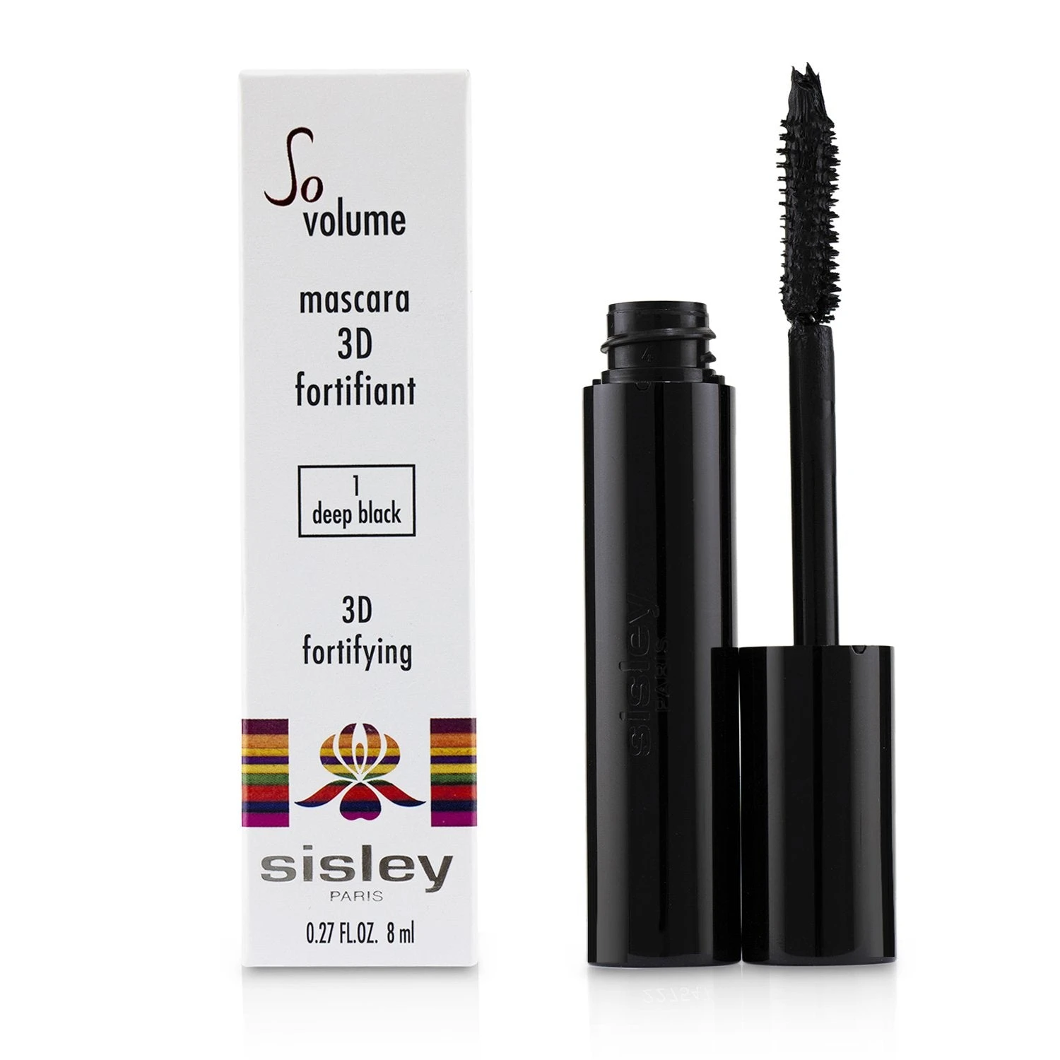 Sisley So Volume Mascara - # 1 Deep Black 8ml/0.27oz 4 Sisley So Volume Mascara - # 1 Deep Black 8ml/0.27oz - Image 2
