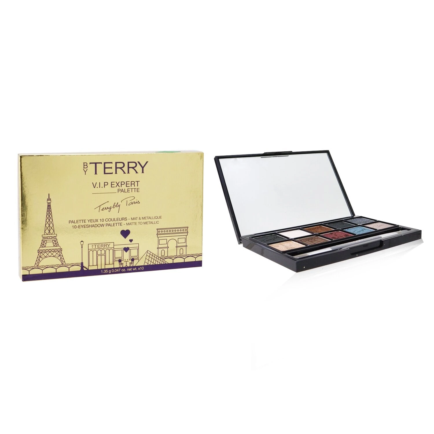 By Terry V.I.P. Expert Eyeshadow Palette (10x Eyeshadow) - #3 Paris Mon Amour 13.5g/0.47oz 7 By Terry V.I.P. Expert Eyeshadow Palette (10x Eyeshadow) - #3 Paris Mon Amour 13.5g/0.47oz - Image 5