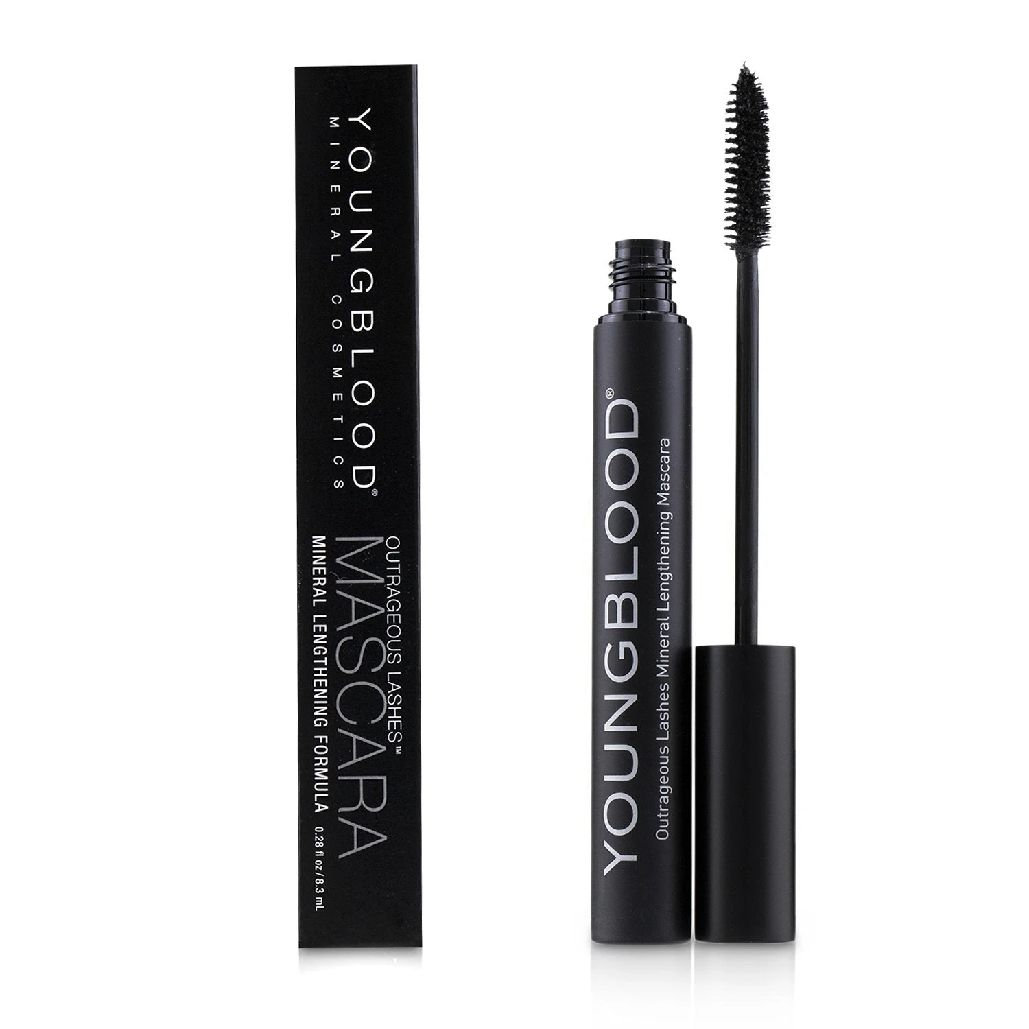 Youngblood Outrageous Lashes Mineral Lengthening Mascara - # Blackout 10ml/0.34oz 6 Youngblood Outrageous Lashes Mineral Lengthening Mascara - # Blackout 10ml/0.34oz - Image 4