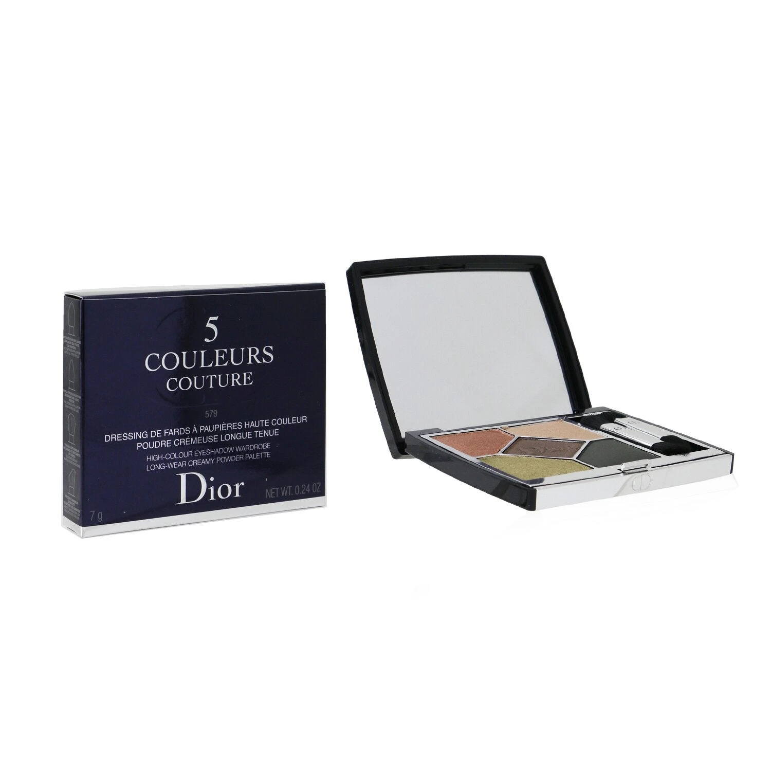 Christian Dior 5 Couleurs Couture Long Wear Creamy Powder Eyeshadow Palette - # 279 Denim 7g/0.24oz 13 Christian Dior 5 Couleurs Couture Long Wear Creamy Powder Eyeshadow Palette - # 279 Denim 7g/0.24oz - Image 11