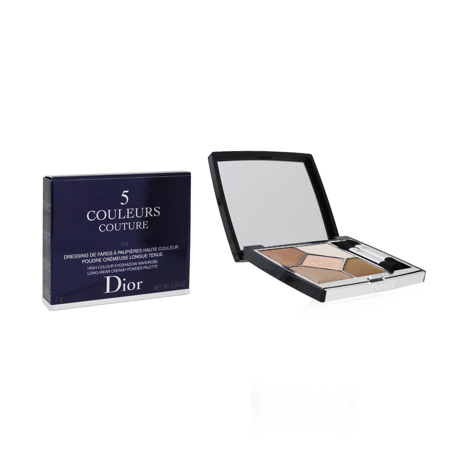 Christian Dior 5 Couleurs Couture Long Wear Creamy Powder Eyeshadow Palette - # 279 Denim 7g/0.24oz 19 Christian Dior 5 Couleurs Couture Long Wear Creamy Powder Eyeshadow Palette - # 279 Denim 7g/0.24oz - Image 17