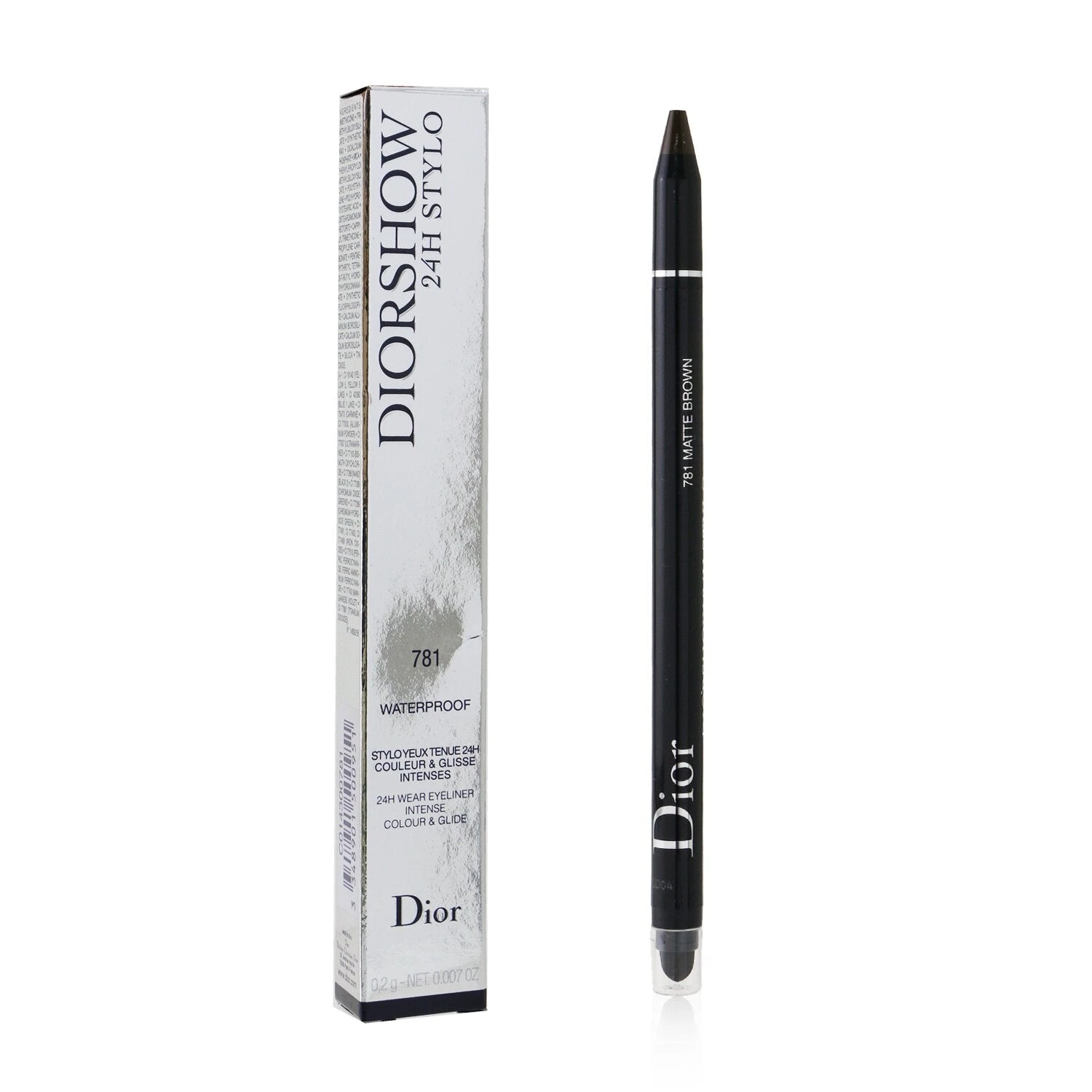 Christian Dior Diorshow 24H Stylo Waterproof Eyeliner - # 781 Matte Brown 0.2g/0.007oz 10 Christian Dior Diorshow 24H Stylo Waterproof Eyeliner - # 781 Matte Brown 0.2g/0.007oz - Image 8