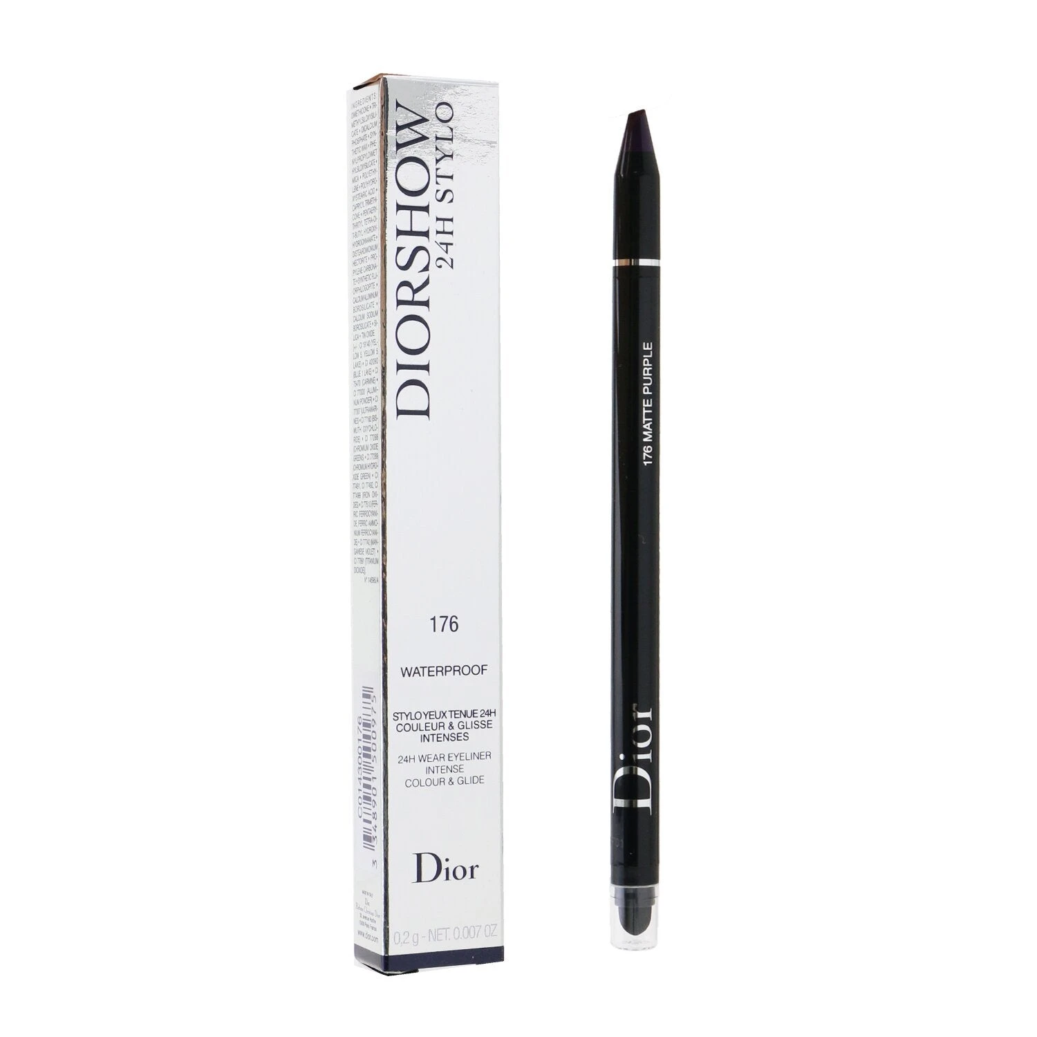 Christian Dior Diorshow 24H Stylo Waterproof Eyeliner - # 296 Matte Blue 19 Christian Dior Diorshow 24H Stylo Waterproof Eyeliner - # 296 Matte Blue - Image 17
