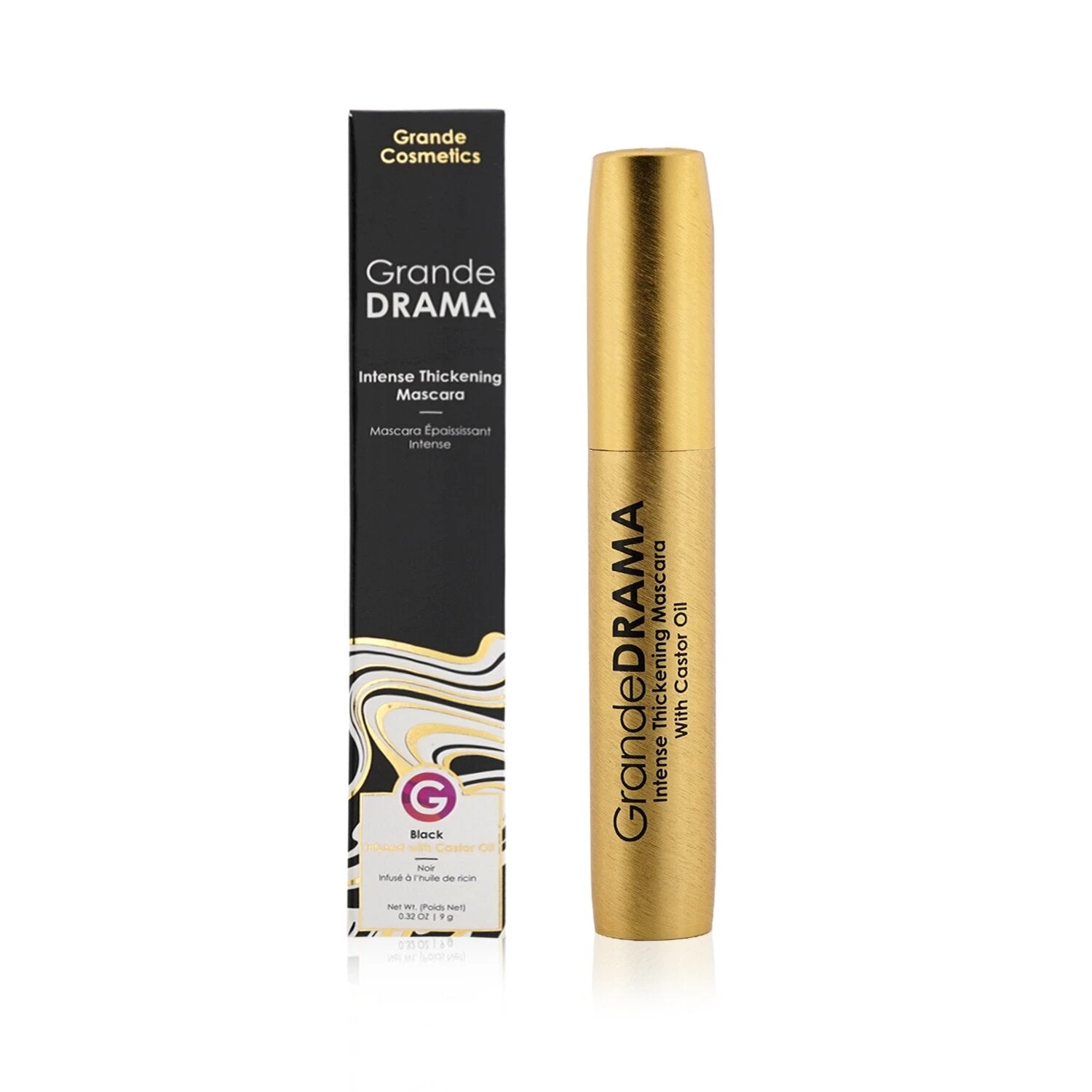 Grande Cosmetics (GrandeLash) GrandeDRAMA Intense Thickening Mascara - # Black 9g/0.32oz 4 Grande Cosmetics (GrandeLash) GrandeDRAMA Intense Thickening Mascara - # Black 9g/0.32oz - Image 2