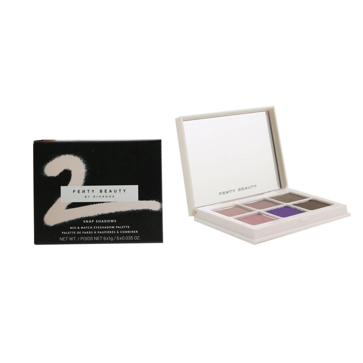 Fenty Beauty By Rihanna Snap Shadows Mix & Match Eyeshadow Palette (6x Eyeshadow) - # 3 Deep Neutrals (Spicy Warm Tones) 6g/0.21oz 5 Fenty Beauty By Rihanna Snap Shadows Mix & Match Eyeshadow Palette (6x Eyeshadow) - # 3 Deep Neutrals (Spicy Warm Tones) 6g/0.21oz - Image 3