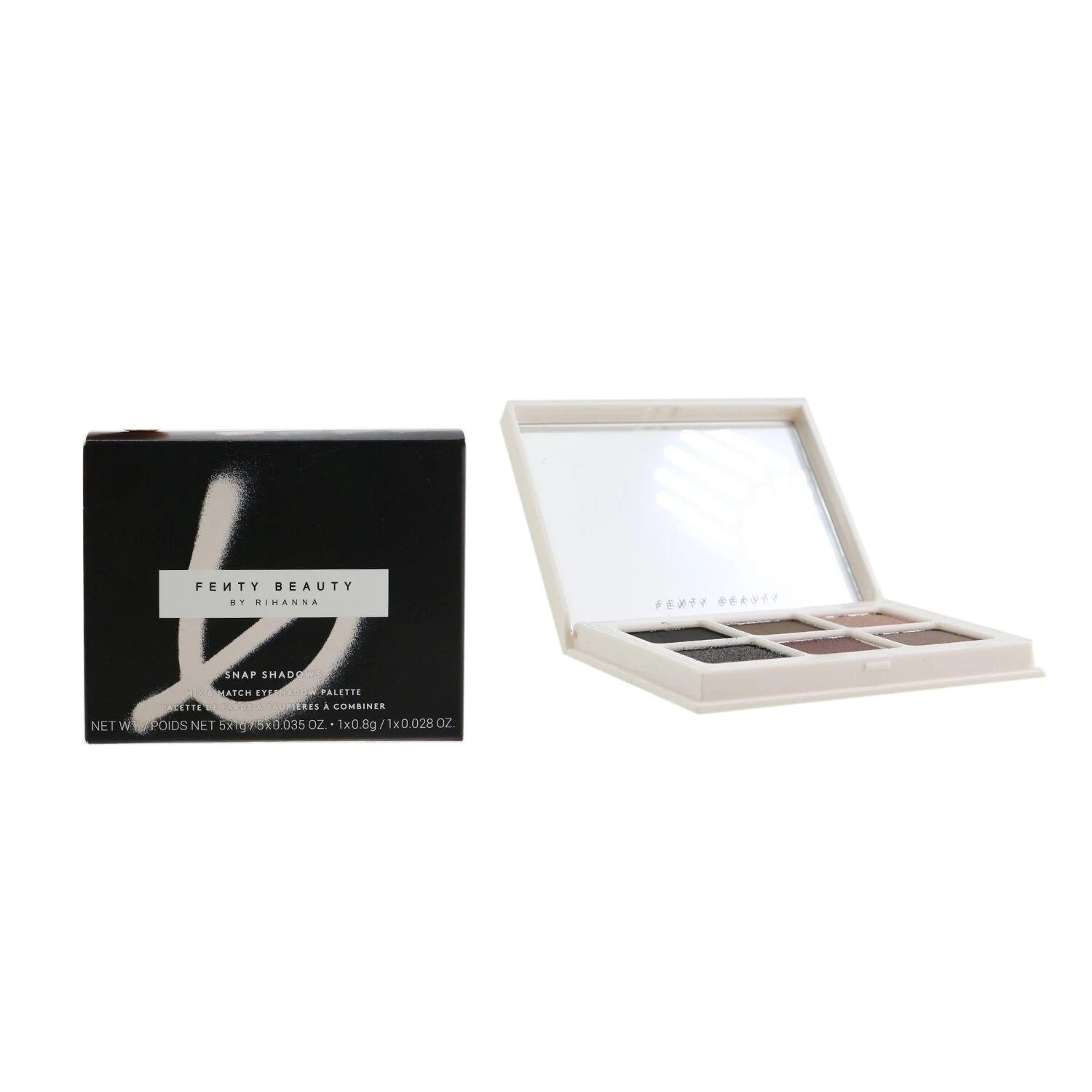 Fenty Beauty By Rihanna Snap Shadows Mix & Match Eyeshadow Palette (6x Eyeshadow) - # 3 Deep Neutrals (Spicy Warm Tones) 6g/0.21oz 10 Fenty Beauty By Rihanna Snap Shadows Mix & Match Eyeshadow Palette (6x Eyeshadow) - # 3 Deep Neutrals (Spicy Warm Tones) 6g/0.21oz - Image 8