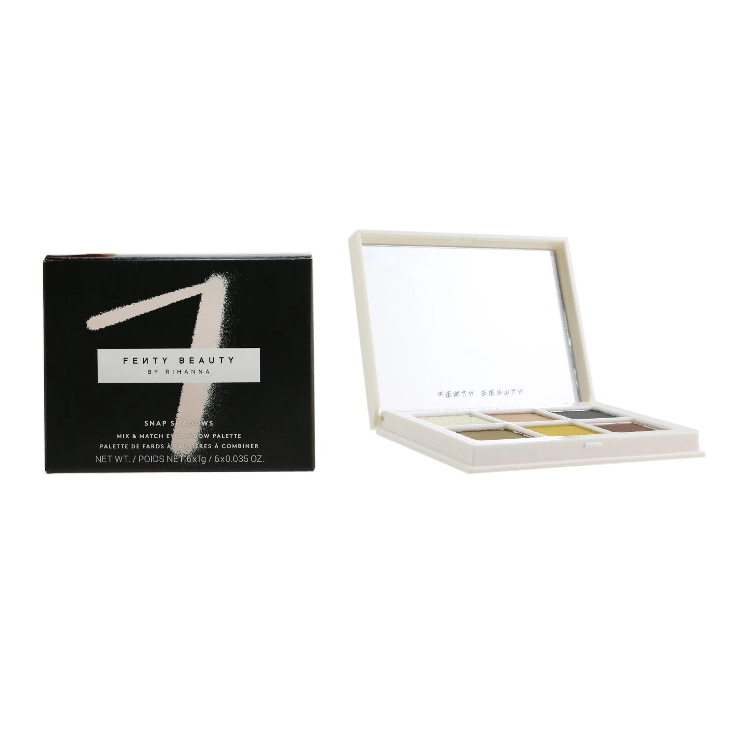 Fenty Beauty By Rihanna Snap Shadows Mix & Match Eyeshadow Palette (6x Eyeshadow) - # 3 Deep Neutrals (Spicy Warm Tones) 6g/0.21oz 12 Fenty Beauty By Rihanna Snap Shadows Mix & Match Eyeshadow Palette (6x Eyeshadow) - # 3 Deep Neutrals (Spicy Warm Tones) 6g/0.21oz - Image 10