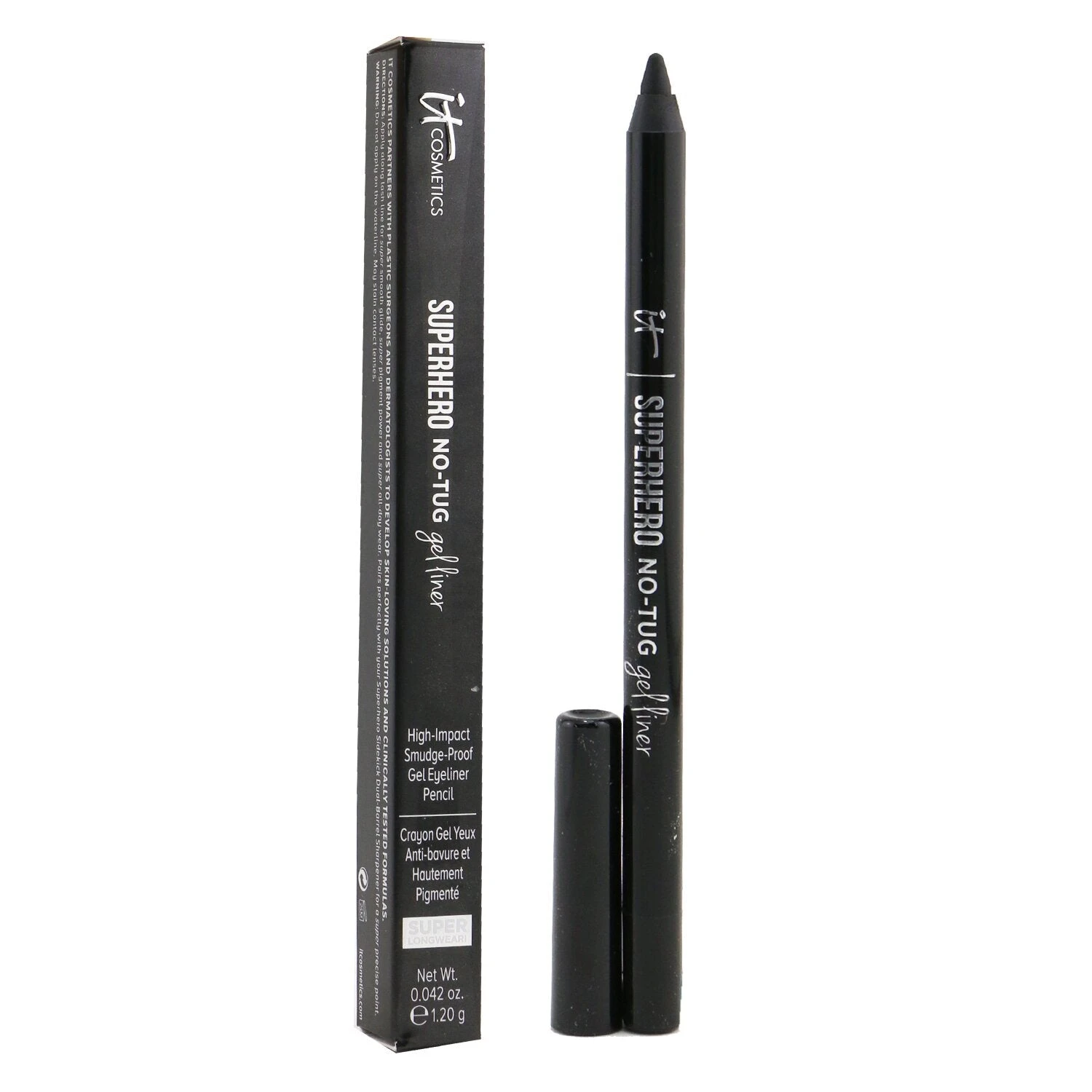 IT Cosmetics Superhero No Tug Sharpenable Gel Eyeliner Pencil- # Fantastic Espresso (Rich Dark Brown) 1.2g/0.042oz 8 IT Cosmetics Superhero No Tug Sharpenable Gel Eyeliner Pencil- # Fantastic Espresso (Rich Dark Brown) 1.2g/0.042oz - Image 6