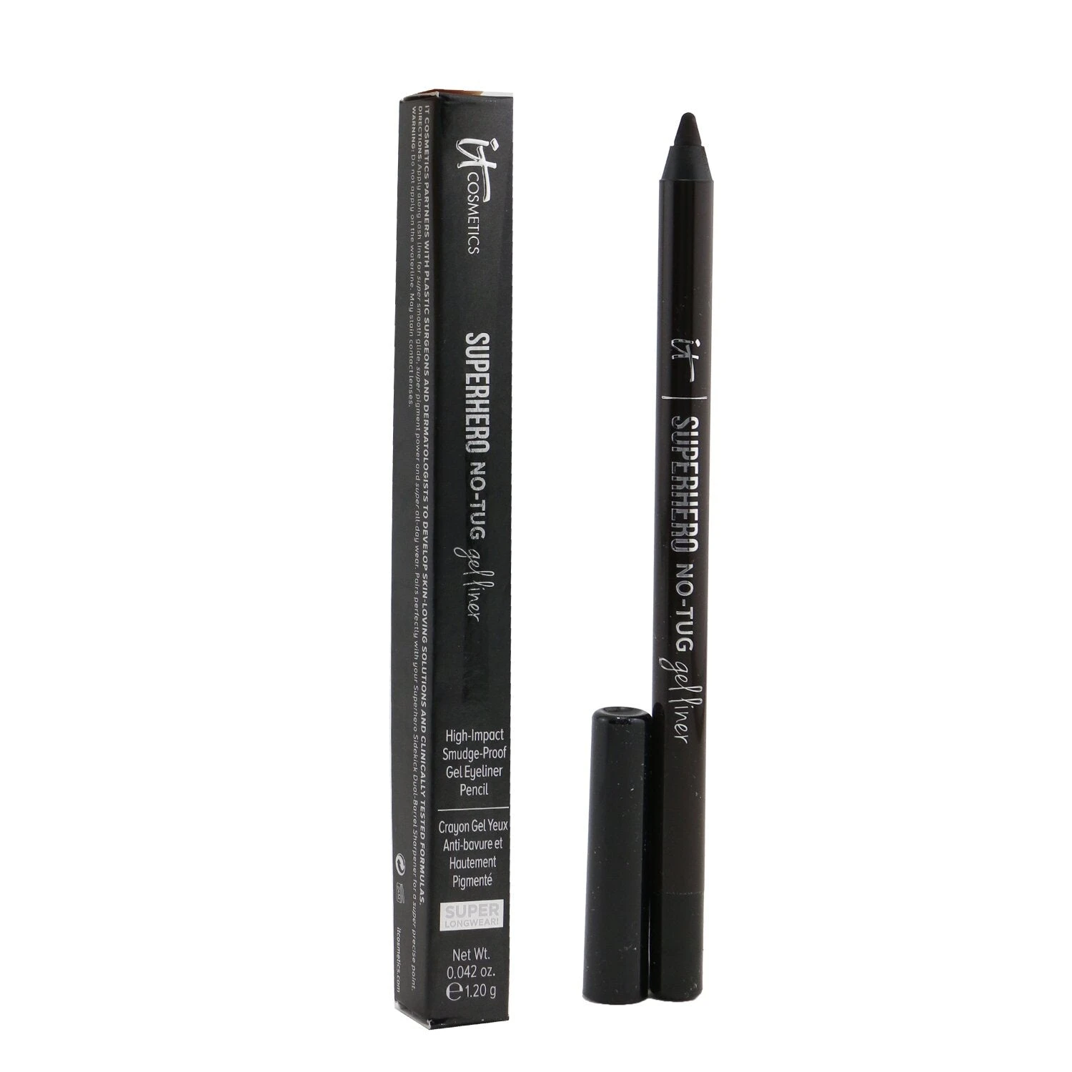 IT Cosmetics Superhero No Tug Sharpenable Gel Eyeliner Pencil- # Fantastic Espresso (Rich Dark Brown) 1.2g/0.042oz 10 IT Cosmetics Superhero No Tug Sharpenable Gel Eyeliner Pencil- # Fantastic Espresso (Rich Dark Brown) 1.2g/0.042oz - Image 8