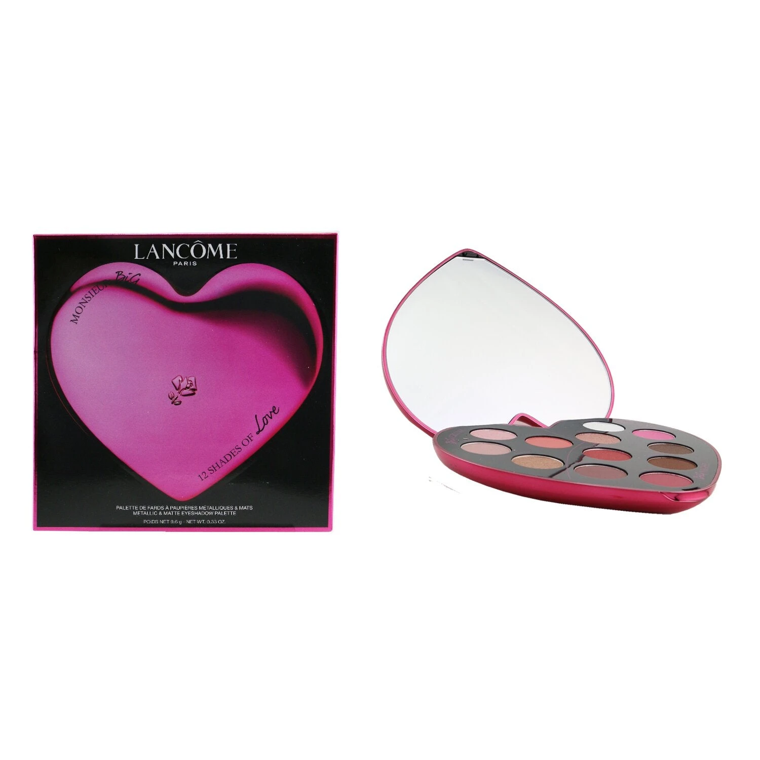 Lancome Monsieur Big Heart Shaped Eyeshadow Palette (12x Eyeshadow) 12x0.8g/0.0275 4 Lancome Monsieur Big Heart Shaped Eyeshadow Palette (12x Eyeshadow) 12x0.8g/0.0275 - Image 2