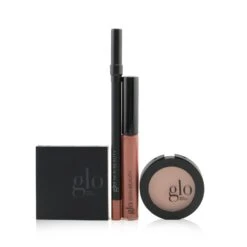 Glo Skin Beauty Desk To Datenight (Mini Shadow Quad + Blush + Lip Pencil + Lip Gloss) - # Rebel Angel 4pcs