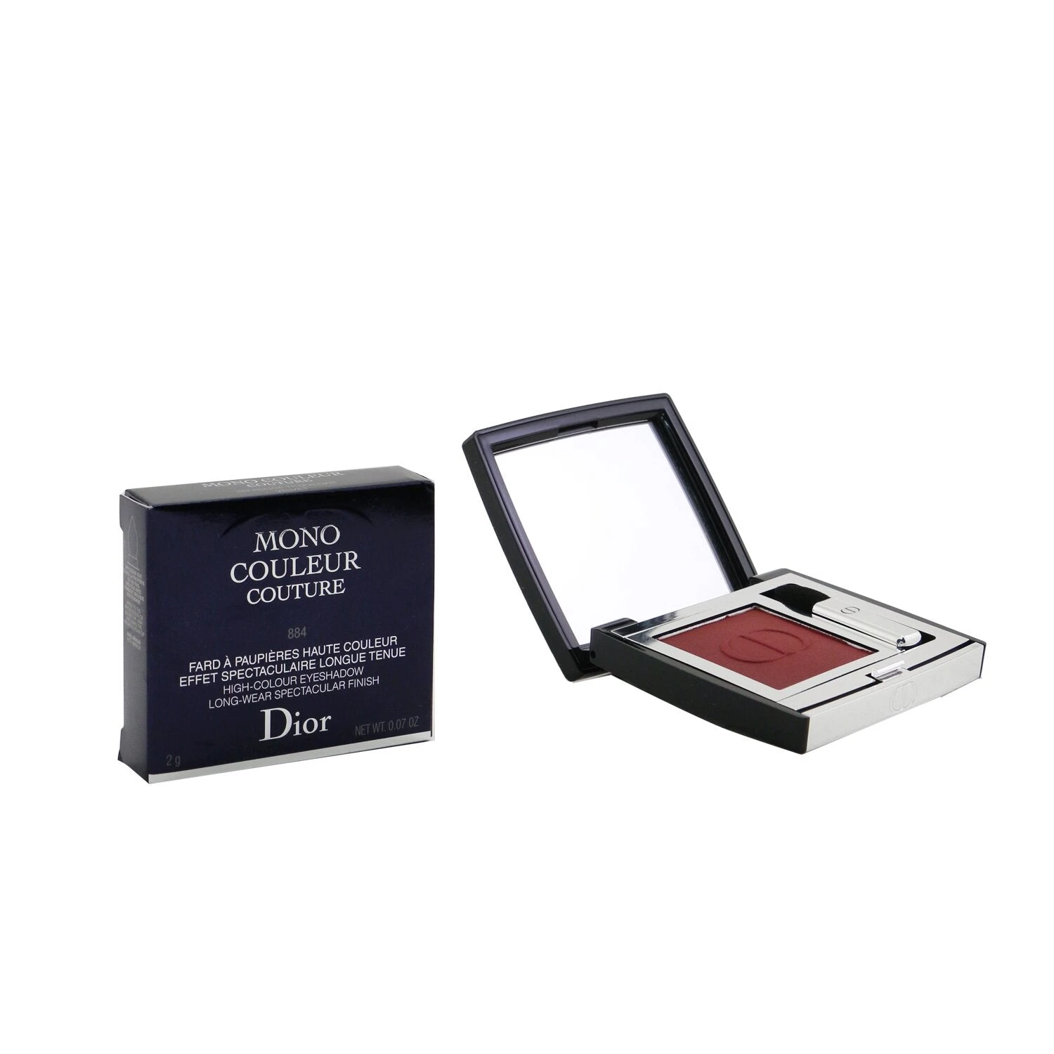 Christian Dior Mono Couleur Couture High Colour Eyeshadow - # 240 Denim (Satin) 2g/0.07oz 7 Christian Dior Mono Couleur Couture High Colour Eyeshadow - # 240 Denim (Satin) 2g/0.07oz - Image 5