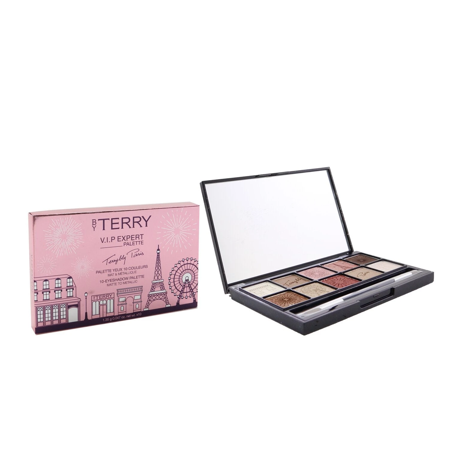 By Terry V.I.P. Expert Eyeshadow Palette (10x Eyeshadow) - #3 Paris Mon Amour 13.5g/0.47oz 4 By Terry V.I.P. Expert Eyeshadow Palette (10x Eyeshadow) - #3 Paris Mon Amour 13.5g/0.47oz - Image 2