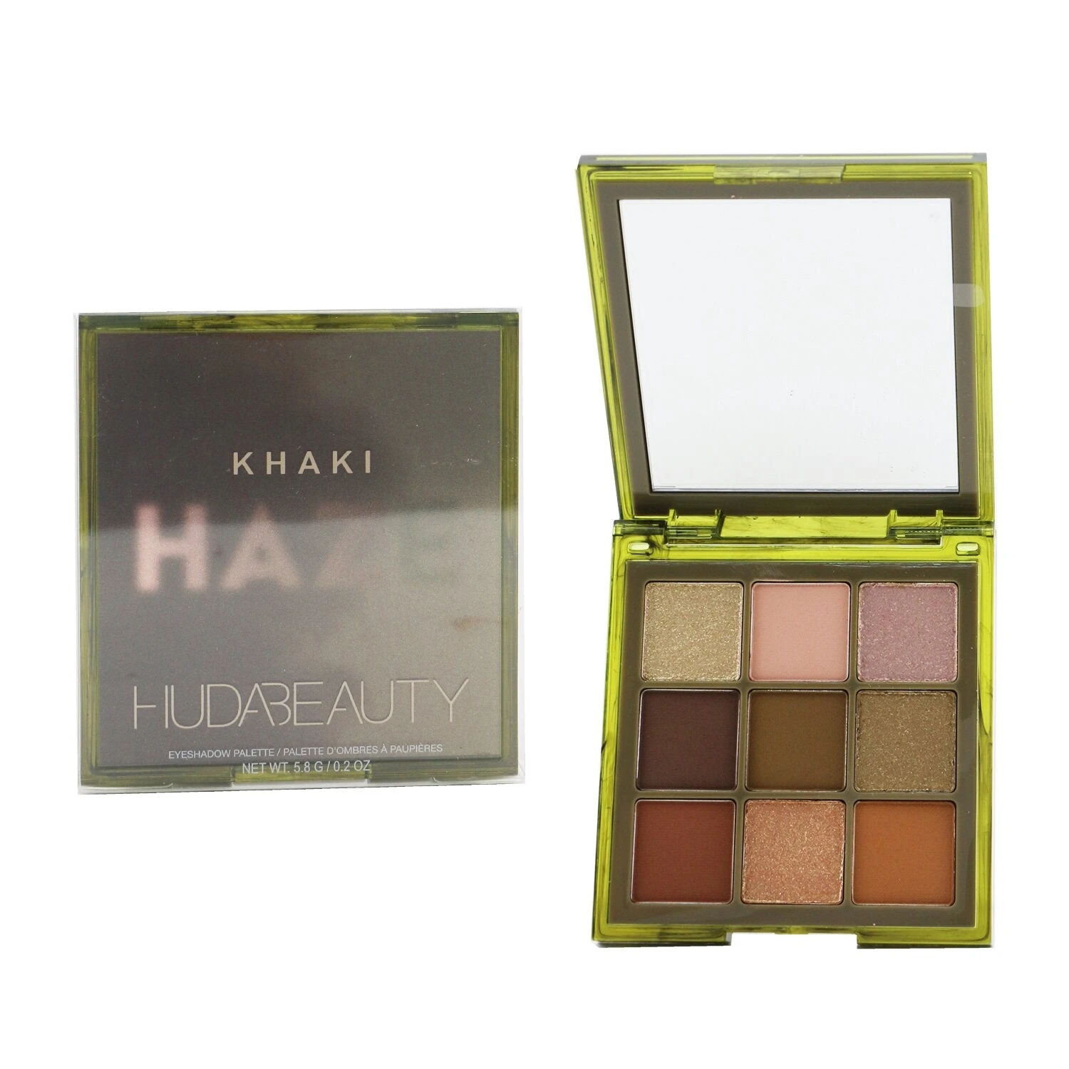 Huda Beauty Haze Obsessions Eyeshadow Palette (9x Eyeshadow) - # Khaki 5.8g/0.2oz 4 Huda Beauty Haze Obsessions Eyeshadow Palette (9x Eyeshadow) - # Khaki 5.8g/0.2oz - Image 2