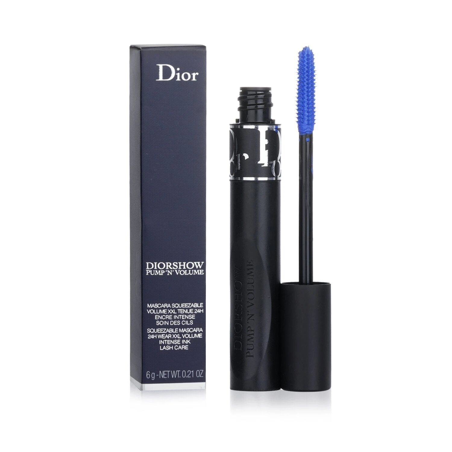 Christian Dior Diorshow Pump N Volume Mascara - # 260 Blue 6g/0.21oz 4 Christian Dior Diorshow Pump N Volume Mascara - # 260 Blue 6g/0.21oz - Image 2