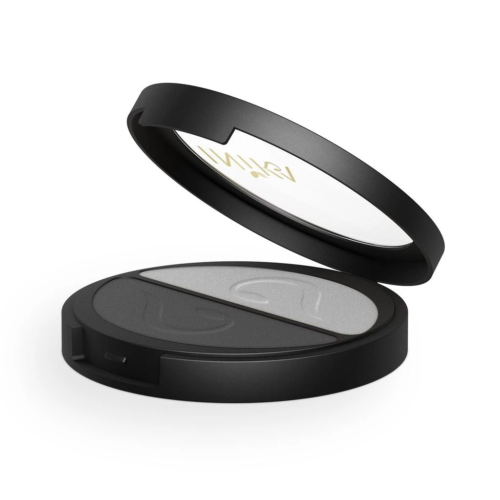 Inika Organic Pressed Mineral Eye Shadow Duo 3.9g Platinum Steel 5 Inika Organic Pressed Mineral Eye Shadow Duo 3.9g Platinum Steel - Image 3