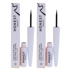 Honest Liquid Eyeliner - Black By Honest For Women - 1.7 Ml Eyeliner - Pack Of 2