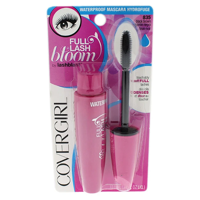 Covergirl Full Lash Bloom Waterproof Mascara - # 835 Black Brown By CoverGirl For Women - 0.44 Oz Mascara 3 Covergirl Full Lash Bloom Waterproof Mascara - # 835 Black Brown By CoverGirl For Women - 0.44 Oz Mascara