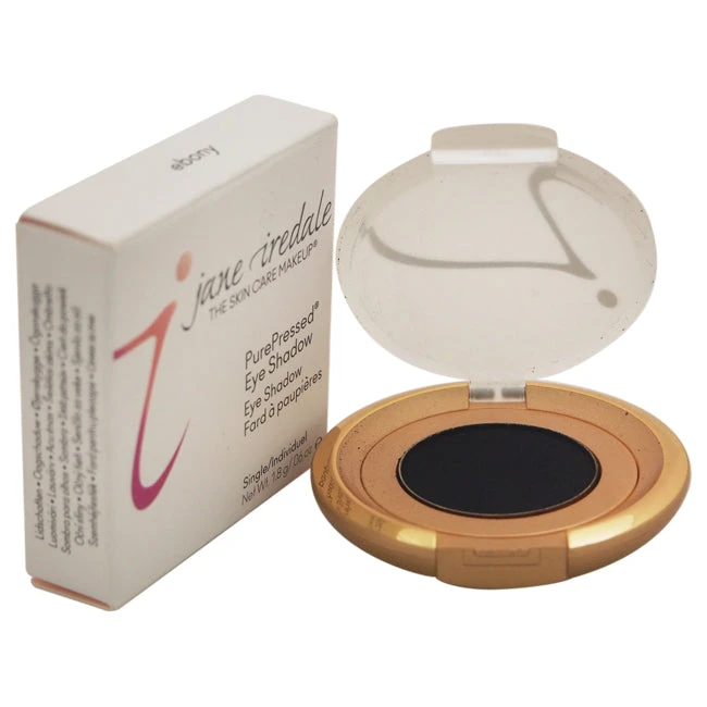 Jane Iredale PurePressed Eyeshadow Single - Ebony By Jane Iredale For Women - 0.06 Oz Eyeshadow 3 Jane Iredale PurePressed Eyeshadow Single - Ebony By Jane Iredale For Women - 0.06 Oz Eyeshadow